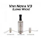 Uzun fitil ile Vivi Nova V3 Clearomizer